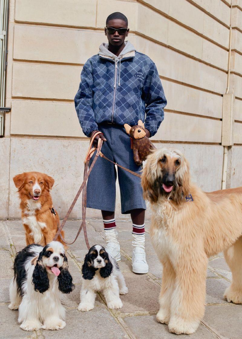 PHARRELL'S CHIC CANINE COUTURE HITS LOUIS VUITTON