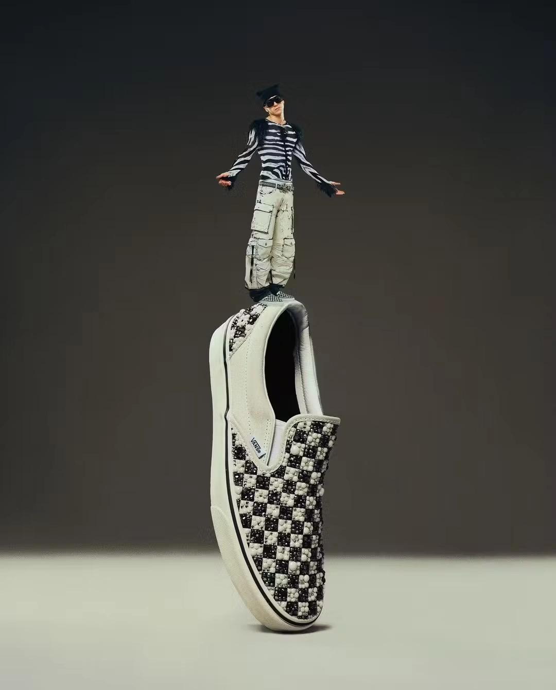 MATTIAS GOLLIN TRANSFORMS VANS SLIP-ONS INTO WEARABLE ART