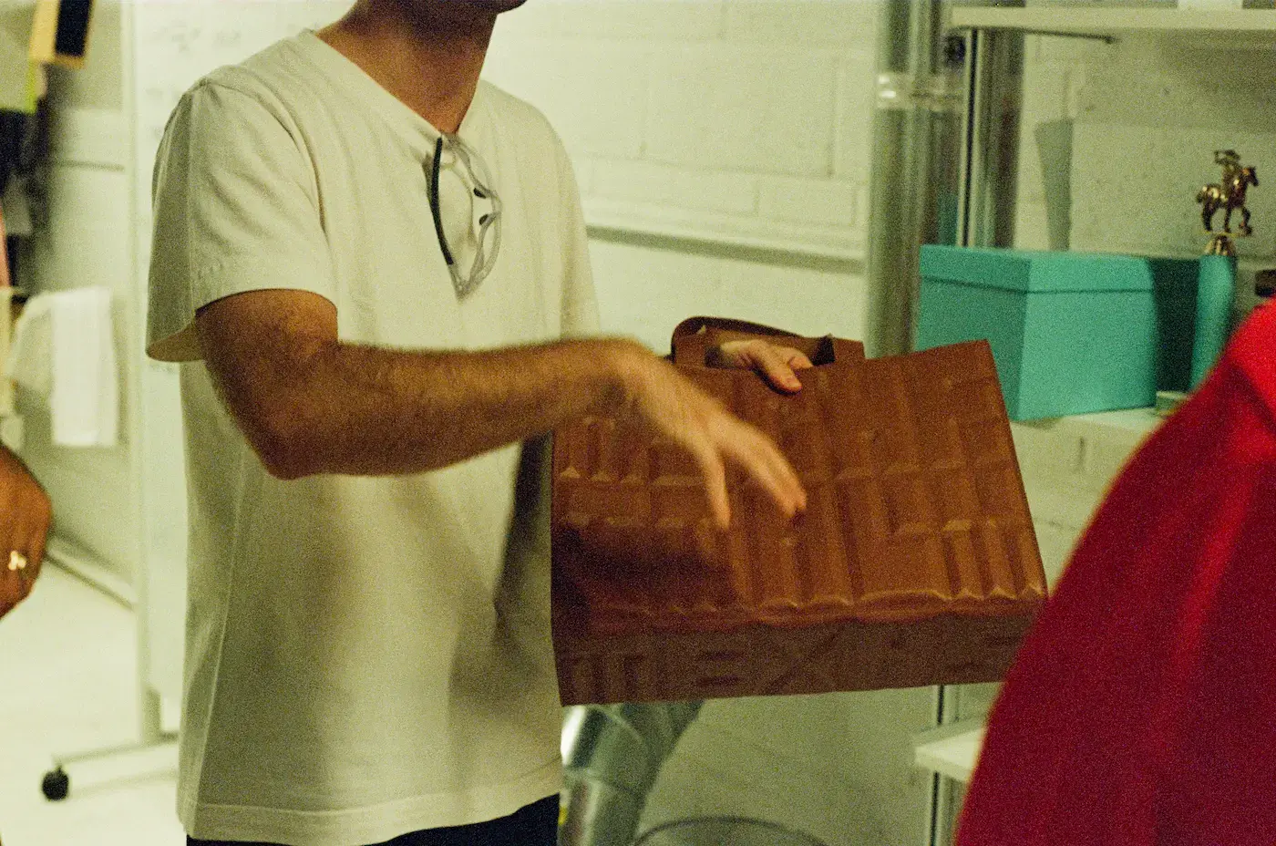 MSCHF Lukas Bentel and Bag