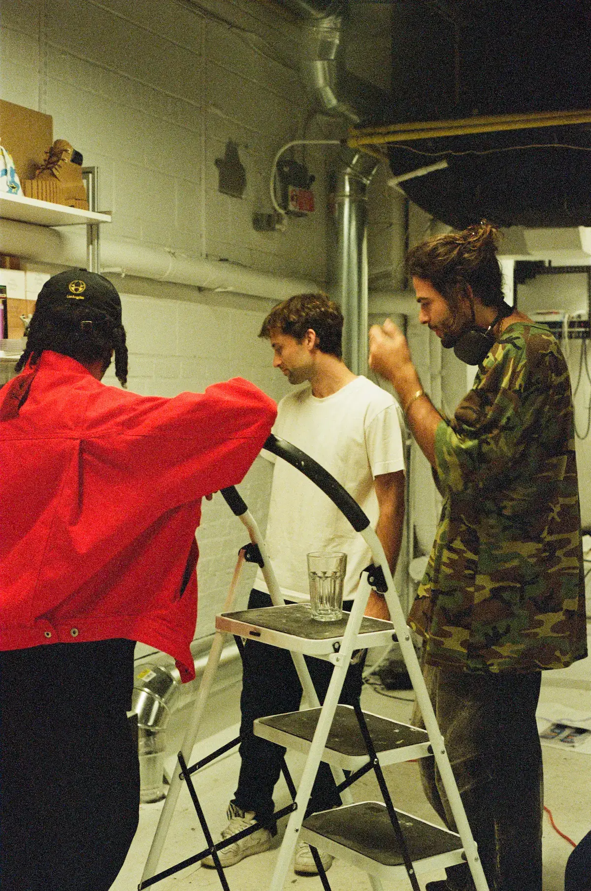 Lukas Bentel inside MSCHF Design Studio