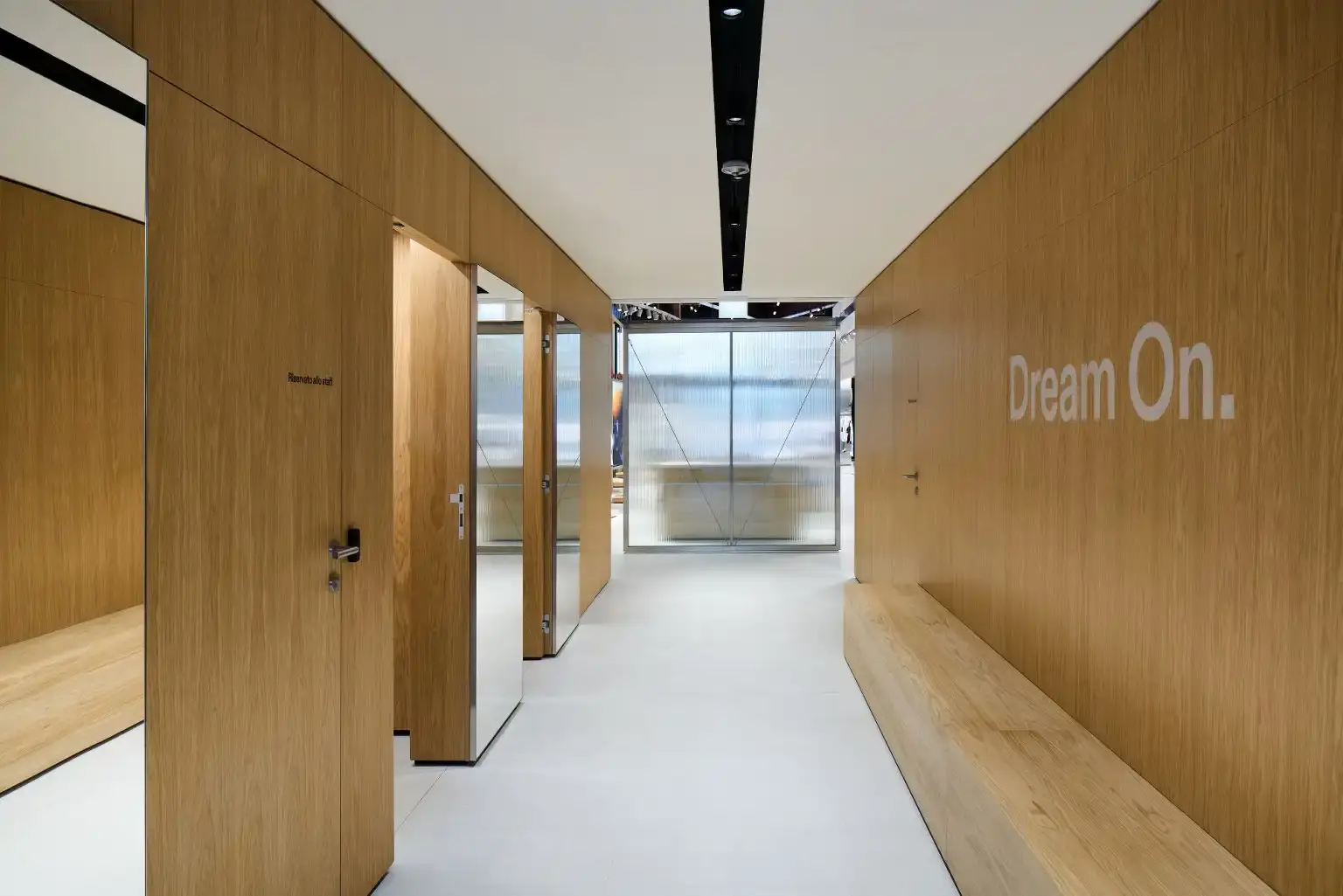 On, the Swiss sportswear brand, opens its first Italian flagship store in Milan's Corso Vittorio Emanuele II. The two-story, 480-square-meter store features innovative design by BBPR architects, including restored ceiling beams and a clay installation. It offers running gear, lifestyle products, and hosts community events. This opening marks On's significant expansion into the Italian market, blending Swiss engineering with Italian style in a prime fashion district location. (image 3 of 3)