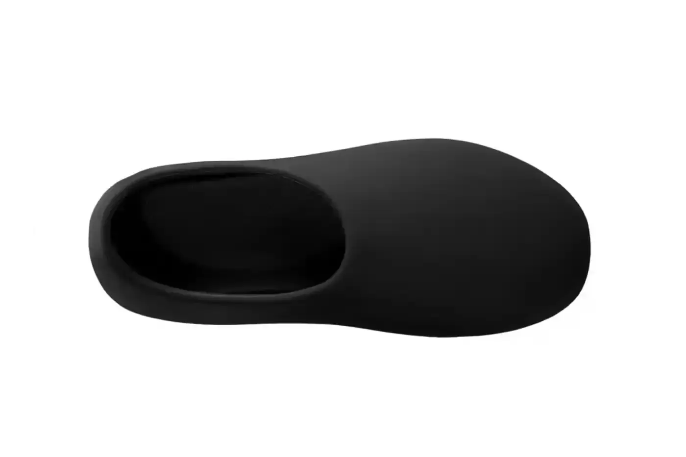 YZY YZY SL-01 shoe in black, featuring a single-piece slip-on design with a sock-like fit (image 2 of 3)