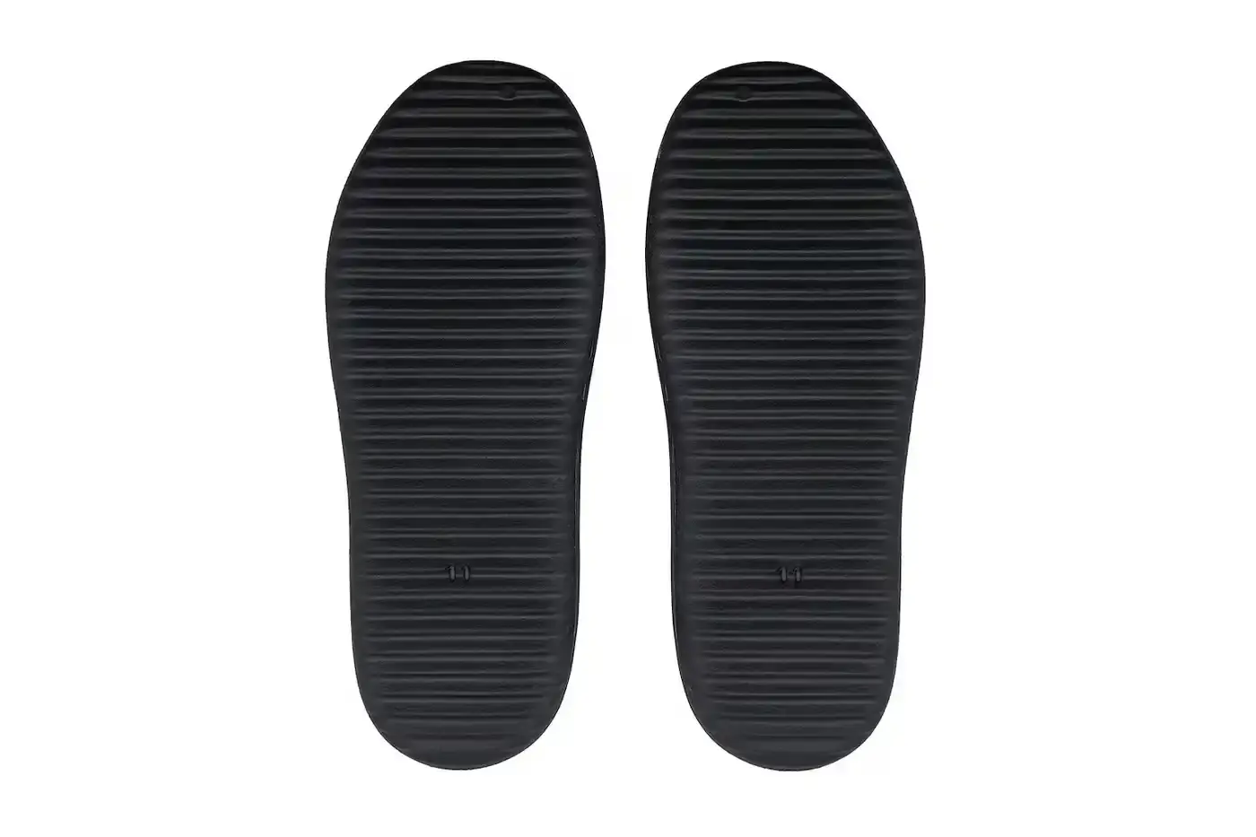 YZY YZY SL-01 shoe in black, featuring a single-piece slip-on design with a sock-like fit (image 3 of 3)